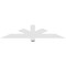 Ekena Millwork Kennewick Architectural Grade PVC Gable Bracket, 60"W x 12 1/2"H x 2"D x 4"F, 5/12 Pitch GBP060X13X0204KEN00 - alternate 5